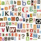 Alphabet representing short domain names