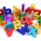 Alphabet representing domain name jargon