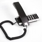 A modern desk phone representing VoIP capabilities