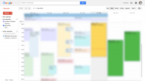 Google Calendar Example